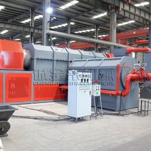 Machine à fabriquer du charbon écologique, four de carbonisation, four de carbonisation continu, outil de fabrication de briquettes de charbon à partir de sciure de bois - Product Image 3