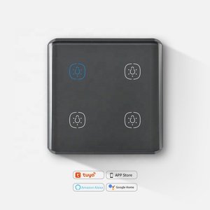 Interruptor Táctil Inteligente Zigbee con Marco de Aluminio <span class=keywords><strong>para</strong></span> Automatización del Hogar, Compatible con Google Assistant y Alexa, Resistente al Agua, con App Smart Life - Product Image 6