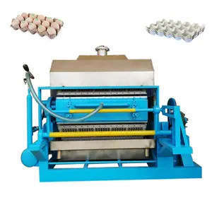 Recycle waste paper box making egg tray making machine/egg carton automatic paper pulp egg tray making machine production line