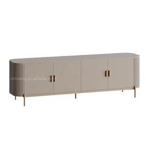 Gabinete de barra de café de 3 puertas Aparador de cocina Comedor de madera Sala de estar Gabinetes de almacenamiento de <span class=keywords><strong>TV</strong></span> - Product Image 4