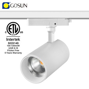 Commercial Price New Design US Standard Anti Glare Flicker Free Spotlight 15W 20W 30W 34W <strong>Cob</strong> <strong>Led</strong> <strong>Track</strong> <strong>Light</strong> - Product Image 3