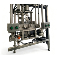 Machine de remplissage aseptique BIB (Bag-in-Box) à tête unique pour vin de fruits, jus, boissons concentrées et liquides fermentés, capacité 1 tonne