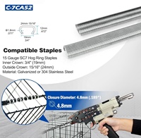 SC-6 C-7C agrafeuse pneumatique pistolet à Air outil de fixation pour matelas à ressort de poche de haute qualité, Durable et approvisionnement en vrac disponible