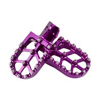 Repose-pieds larges antidérapants en aluminium CNC 6061 JFG Surron Light Bee X S pour moto tout-terrain, motocross et trail
