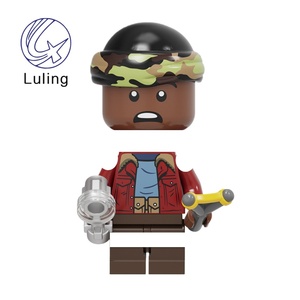 Blocchi da Costruzione Nazionali di Terza Parte del Marchio Luling, Seconda Guerra <span class=keywords><strong>Mondiale</strong></span>, Figurine di Base delle Esercito di Ottava Route, Tedeschi, Americani, Britannici, Francesi - Product Image 4