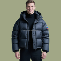 Veste d'hiver matelassée haut de gamme pour homme, imperméable, style bomber, avec fermeture éclair, pour la chasse et les activités de plein air, parka chaude