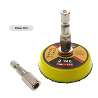 Tige de connexion M6 filetée de 38 mm avec tige de 6,35 mm, accessoires pour outils électriques, adaptateur de perceuse hexagonale pour perceuses et polisseuses