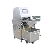 Injecteur de marinade automatique industriel en acier inoxydable 304 pour viande, avec 48/80/120 aiguilles pour poulet