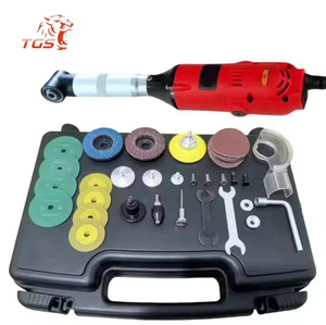 מטחנת זווית חשמלית TGS DIY עם מנוע מוברש 90 מעלות, 110V/220V 50/60Hz לעבודה על עץ, אבן וקרמיקה - Product Image 6