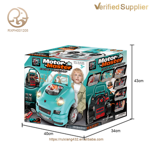 Fourniture d'usine Jouets pour enfants Outil Jouets Dress Up & Pretend Play Enfants garçons Ensemble d'outils Jouets avec boîte multifonctionnelle - Product Image 6