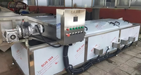 Roestvrijstalen fruit- en groente kookmachine, aardappelchips blanchineerapparaat voor kleine schaalproductie