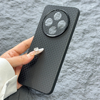 Coque de téléphone TPU tendance à texture fibre de carbone T044 pour Xiaomi 17 15 14 Ultra Plus, antichoc, compatible iPhone et Android