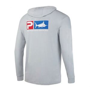 Sweat-shirt de pêche respirant pour homme, à manches longues, anti-UV, personnalisé OEM - Product Image 3