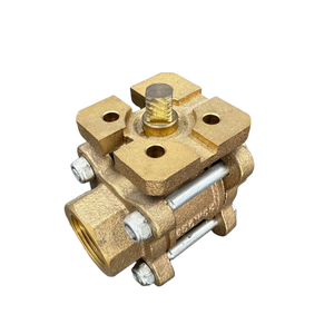 Oem Custom Screwed Thread NPT BSPT DIN259 DIN2999 ISO228 Hande Lever Manual Operation Bronze Brass <b>Ball</b> <b>Valve</b> Class BH ST600 - Product Image 5