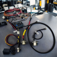 Câble de connecteur circulaire étanche personnalisé VHR-3N 0510210800 à 3 broches, assemblage IP65, fil de réseau électronique en cuivre Cat5e