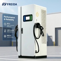 Nuevo Cargador Rápido para Vehículos Eléctricos con Enfriamiento Líquido de 240kW, CCS2 GB/T, Doble Conector, OCPP 1.6/2.0 para Estaciones de Carga Comerciales