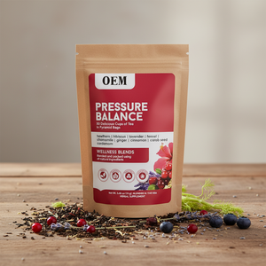 Té Herbal Equilibrante para el Alivio del Estrés, Apoyo para la Presión Arterial, Té Relajante <span class=keywords><strong>y</strong></span> Calmante para el Estrés <span class=keywords><strong>y</strong></span> la <span class=keywords><strong>Ansiedad</strong></span>, Bienestar Diario, Saludable - Product Image 3