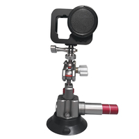Support de caméra de voiture en alliage d'aluminium de haute qualité avec ventouse pour Insta360