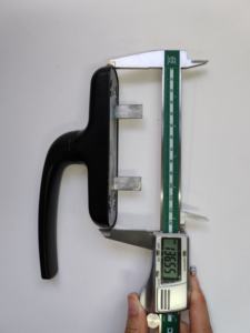 Poignée de fenêtre de crémone de fonte d'aluminium de multi-points de <span class=keywords><strong>levier</strong></span> de Melo, poignée d'accessoires de fenêtre de porte - Product Image 2