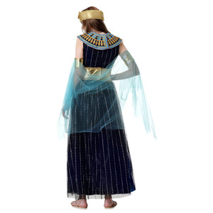 Disfraz de Diosa Egipcia, Vestido de Cleopatra, Traje Largo Formal para Actuaciones, Disfraz de Cosplay para Mujer Adulta, Material de Poliéster - Product Image 3
