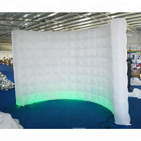 Vente directe usine : Cabine photo gonflable en tissu Oxford avec souffleur électrique et impression numérique, idéale pour les événements et fêtes