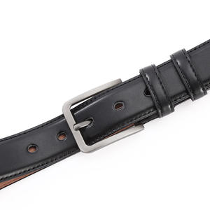 Cinturón de cuero Hombre Pin Zinc Ally Hebilla Cinturón Western PU Cinturón de cuero 3,6 cm - Product Image 5