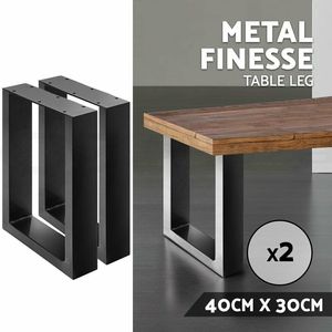 Patas de Metal <span class=keywords><strong>para</strong></span> mesa de comedor, patas de acero <span class=keywords><strong>para</strong></span> muebles de oficina, hogar, escritorio de <span class=keywords><strong>ordenador</strong></span>, color negro - Product Image 6