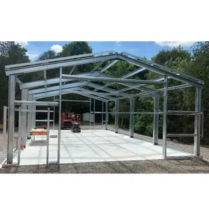 Easy Installation outdoor steel structure car garage waterproof metal car parking shelters