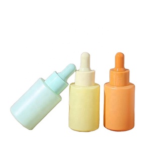 Wholesale Luxury Blue Purple pink 1oz 30ml Essential Oil Glass <b>Dropper</b> <b>Bottle</b> - Product Image 3