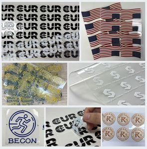 Autocollant anti-rayures auto-adhésif avec logo personnalisé, application facile sur tout type d'objet pour coque de téléphone et décoration d'ordinateur portable, transfert UV. - Product Image 4