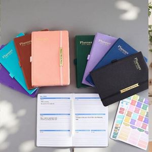 Business Agenda A5 Size Diary Planner Custom Printing 2026 Hardcover Notebook With Logo - Product Image 1