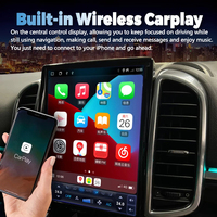 Android 15 8GB 256GB Layar Sentuh OLED 12.3'' DSP Pemutar Multimedia Navigasi GPS Mobil untuk Stereo Mobil 2010-2017