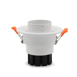 Projecteur de mise au point COB réglable 7W 12W 15W plafonnier LED encastré Spot à Zoom réglable - Product Image 2