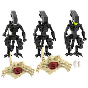 MOC briques MOC1565 337 pièces Alien personnage Mini bricolage blocs de construction ensembles éducatifs enfants jouets - Product Image 1