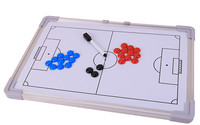 Aluminiumlegierungsrahmen magnetisches unterricht-fußballtaktik-brett wandmontage spiel-coaching-coach sandtisch instruction-brett