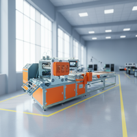 Offre Spéciale : Ligne de Production Intermittente de Collage à Chaud Automatique KingTop PLC pour Adhésif Thermofusible, avec Réception des Ondes, Garantie 2 Ans, 7 KW