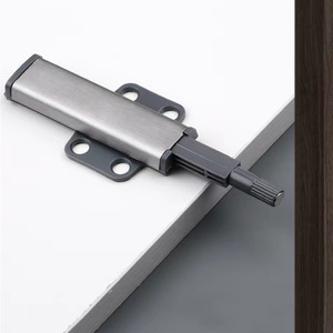 Stainless Steel Rebounder Cabinet <b>Door</b> Closer Adjustable Concealed Push Button Mechanism Minimalist Design - Product Image 1