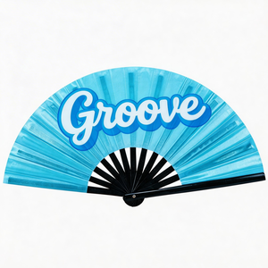 Abanico Plegable Personalizado de 13 Pulgadas para Sublimación, Abanico de Mano Portátil Grande para Fiestas y Eventos - Product Image 2