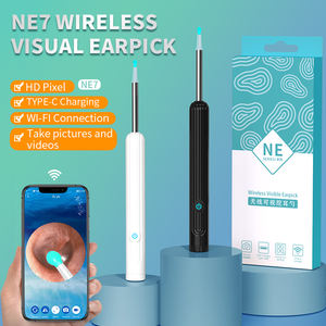 อุปกรณ์ NE7แคะหูแบบแท่งอุปกรณ์แคะหูอุปกรณ์แคะหูแบบอัจฉริยะกล้องส่องตรวจภายใน1296P อุปกรณ์กำจัดขี้หูขนาดเล็ก - Product Image 2