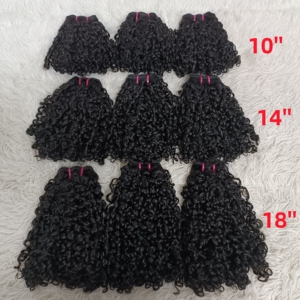 Lots <span class=keywords><strong>de</strong></span> Mèches Brutes Brésiliennes Naturelles Ondulées Pixie Double Drawn <span class=keywords><strong>de</strong></span> Qualité Supérieure 11A – Vente en Gros par Letsfly - Product Image 1