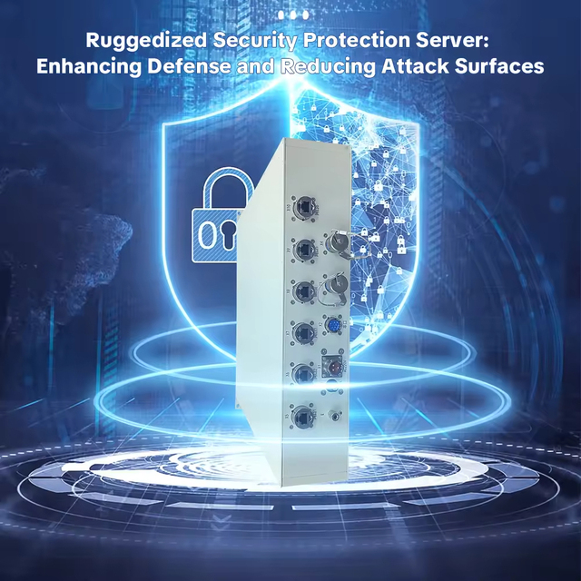 Wholesale Security Server Dual Optical Interfaces Serial Communication Rugged for Secure Data Processing Network Management