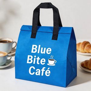 Sac isotherme promotionnel personnalisé avec logo, réutilisable, en non-tissé, pour le transport de repas, vente en gros - Product Image 6
