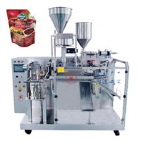 Machine d'emballage automatique de sachets Doypack à petite échelle à bas prix pour sauces, pâtes, liquides, sachets debout, nourriture humide pour chats