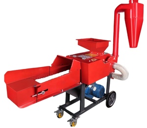 Broyeur Électrique de Paille et d'Herbe pour Alimentation Animale avec Moteur, Machine à Décortiquer le Maïs pour Ensileuse et Fourrage Agricole - Product Image 1