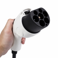 Câble de charge pour véhicules électriques OEM Type 2 vers GB/T, 16A, triphasé, 5M, TPU, IEC 62196 vers GB/T 20234