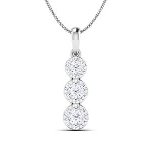 จี้เพชรแบบกำหนดเองที่มีแลปทองคำ14K พร้อมเครื่องประดับชุบทองย้อนกลับสำหรับงานหมั้นครบรอบหรืองานเลี้ยง - Product Image 1