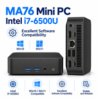 PC Mini Gaming Desktop PC Workstation Kantor Grosir Intel Core I7 6500U 8 16GB 256 512GB 4K Dual HD-MI WiFi 6 Win 11/10