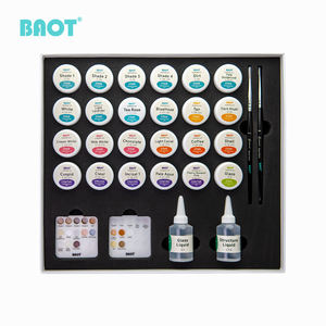 BAOT dentale Zirconia smalto AURORA Kit sistema di finitura estetica liquido ceramico restauro macchia estetica e smalto - Product Image 4