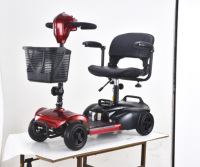 Moteur électrique, puissant, pliable, convivial, scooter électrique mobile à 4 roues pour personnes handicapées, adultes et personnes âgées