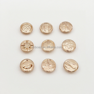 Wholesale Custom Design Dome Zinc Alloy Metal Material Garment <strong>Button</strong> Shank <strong>Buttons</strong> for Clothes - Product Image 2